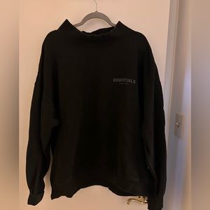 FEAR OF GOD ESSENTIALS mock neck sweatshirt - Sz XL unisex